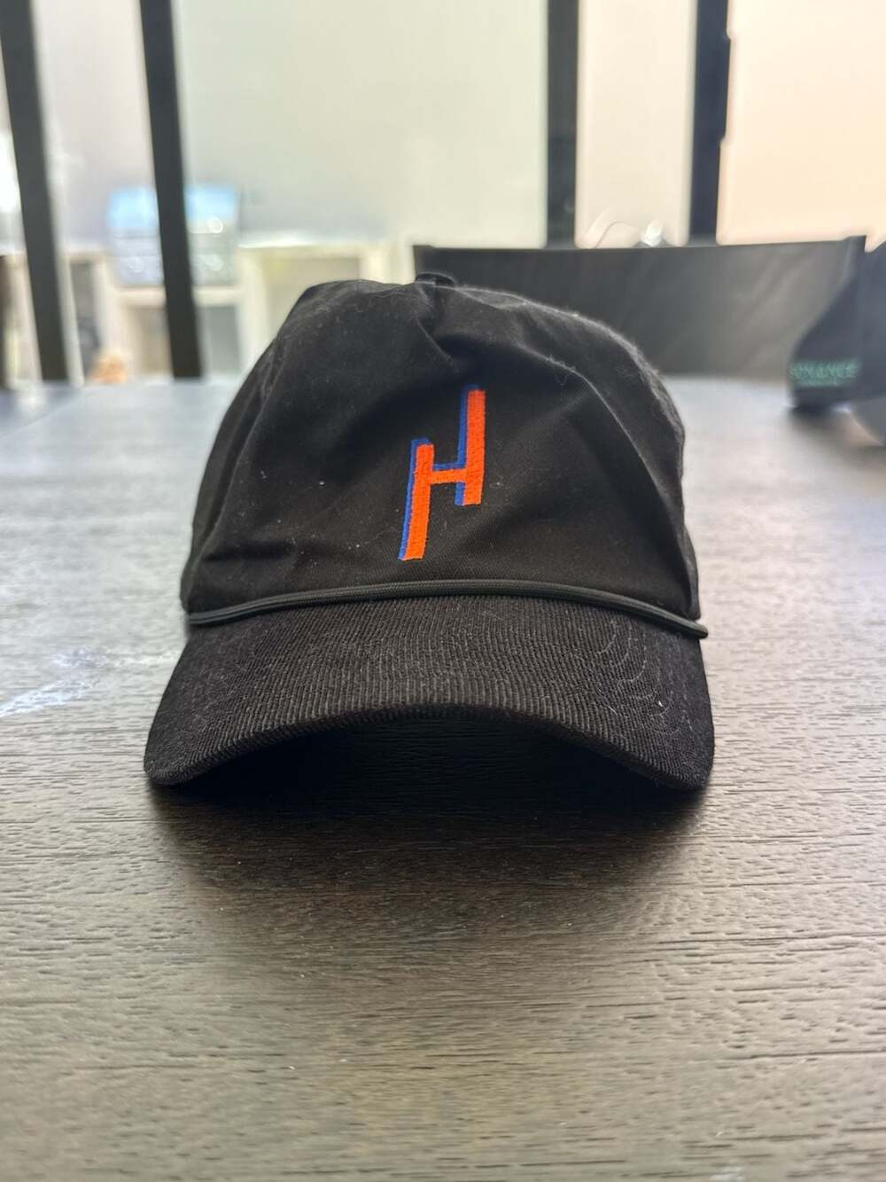 Mechali Black Casa De Mechali "H" Logo Corduroy Brim Snapback Hat